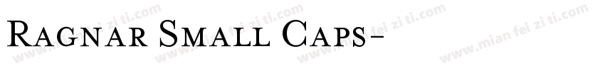 Ragnar Small Caps字体转换